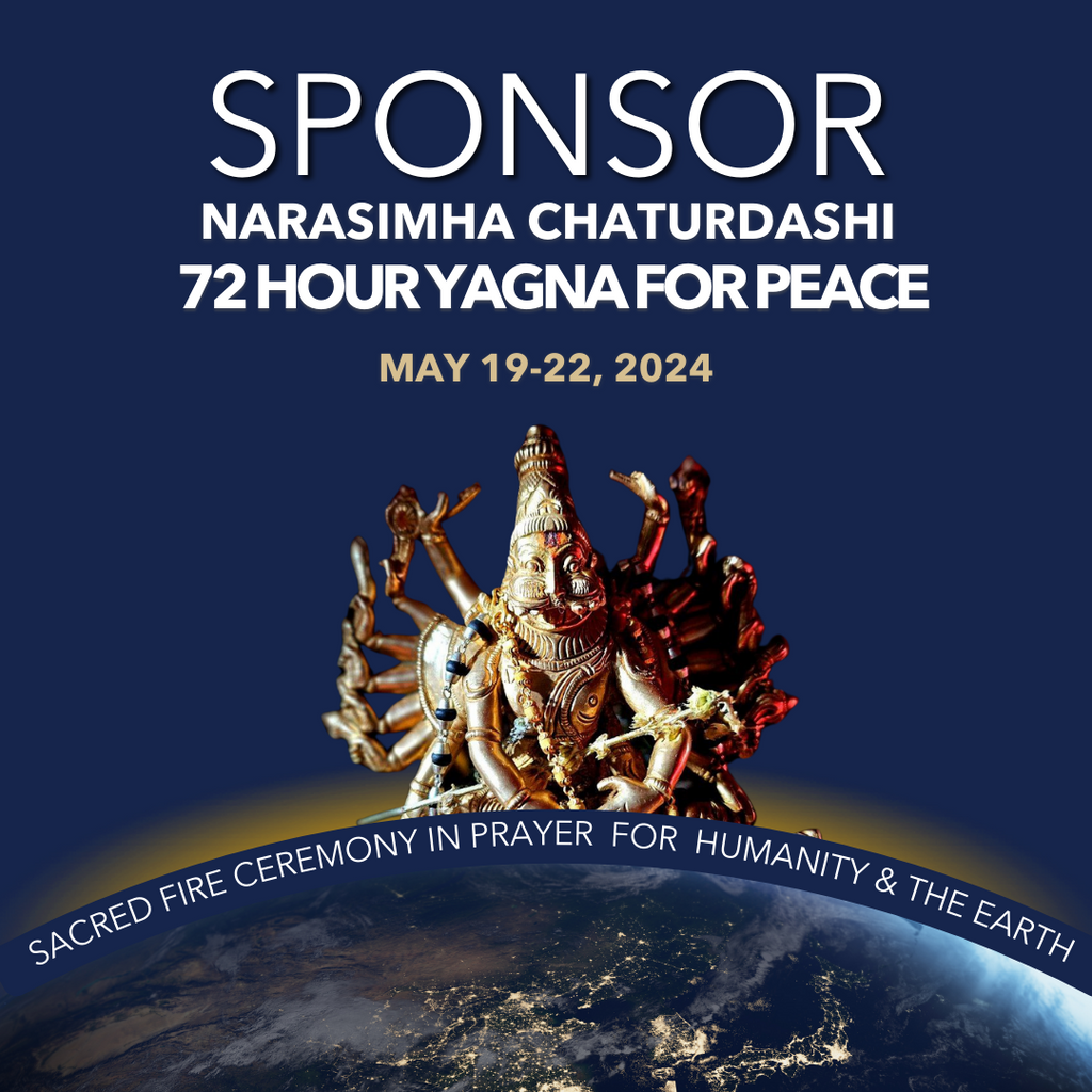 Sponsor Narasimha Chaturdashi 2024 - 72 Hour Yagna!